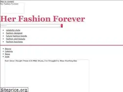 Sites similar to herfashionforever.com