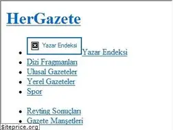 Sites similar to hergazete.com