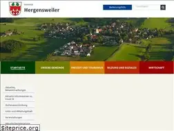 Sites similar to hergensweiler.de