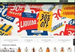 Sites similar to hering.com.br