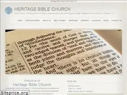 Sites similar to heritage-bible-church.com