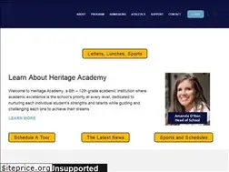 Sites similar to heritageacademy.org