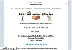 Sites similar to heritageantiqueshows.com
