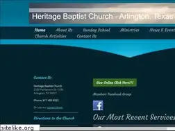 Sites similar to heritagebaptistchurch.com