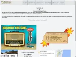 Sites similar to heritagebaptistkenosha.com