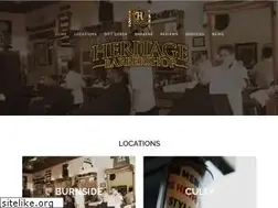 Sites similar to heritagebarbershop.com