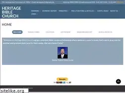 Sites similar to heritagebiblechurch.com