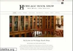 Sites similar to heritagebookshop.com