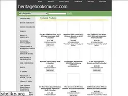 Sites similar to heritagebooksmusic.com