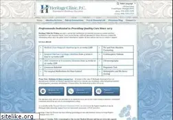 Sites similar to heritageclinic.com