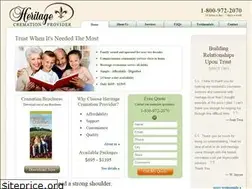 Sites similar to heritagecremationprovider.com