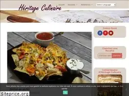 Sites similar to heritageculinaire.com