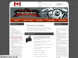 Sites similar to heritagecycleworks.com