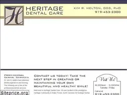Sites similar to heritagedentist.com