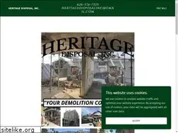 Sites similar to heritagedisposal.com