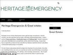 Sites similar to heritageemergency.org