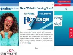 Sites similar to heritagefederal.org