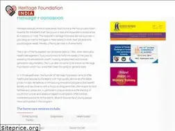 Sites similar to heritagefoundationindia.org