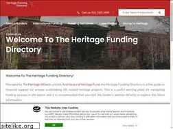 Sites similar to heritagefundingdirectoryuk.org