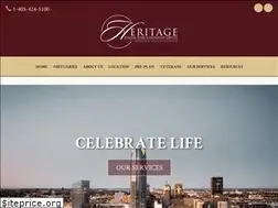 Sites similar to heritagefuneralhomeokc.com