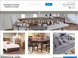 Sites similar to heritagefurnitureoutlet.com