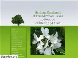 Sites similar to heritagegardener.org