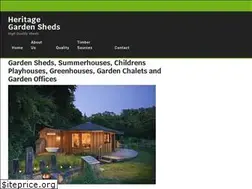 Sites similar to heritagegardensheds.co.uk