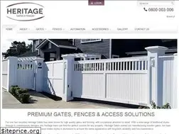 Sites similar to heritagegates.co.nz