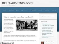 Sites similar to heritagegenealogy.com.au