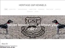 Sites similar to heritagegspkennels.com