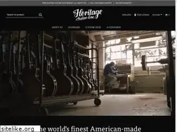 Sites similar to heritageguitars.com