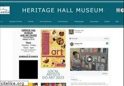 Sites similar to heritagehallmuseum.org
