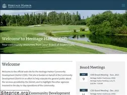 Sites similar to heritageharborcdd.org
