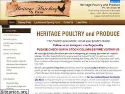 Sites similar to heritagehatchingandhens.com.au