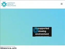 Sites similar to heritagehealthsolutions.com