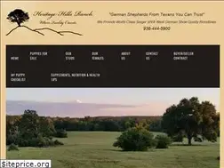 Sites similar to heritagehillsgermanshepherds.com