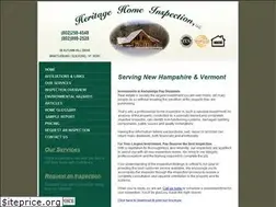 Sites similar to heritagehomeinspectionvt.com