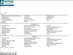 Sites similar to heritagehospitals.com