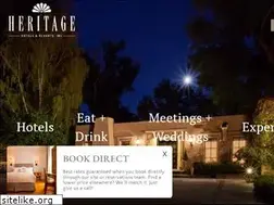 Sites similar to heritagehotels.com