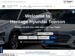 Sites similar to heritagehyundaibaltimore.com