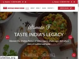 Sites similar to heritageindian-cuisine.com
