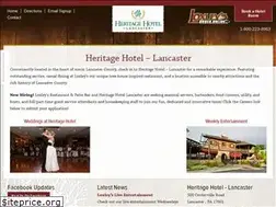 Sites similar to heritagelancaster.com