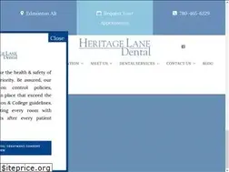 Sites similar to heritagelanedental.ca