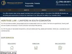 Sites similar to heritagelaw.com