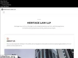 Sites similar to heritagelawllp.com