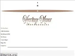 Sites similar to heritagemanorlabradoodles.com