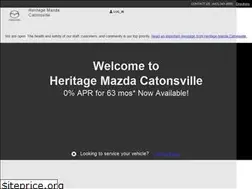 Sites similar to heritagemazdacatonsville.com
