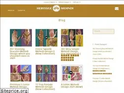 Sites similar to heritagemehndi.com