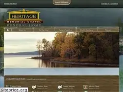 Sites similar to heritagememorialchapel.com