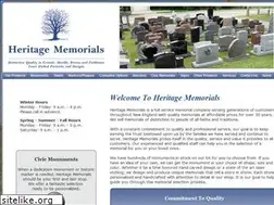 Sites similar to heritagememorialsme.com